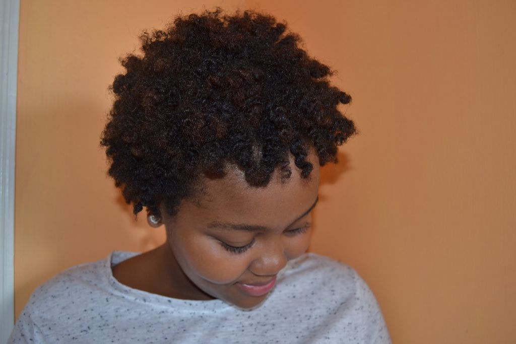 This is one of my very first twist outs after my big chop.